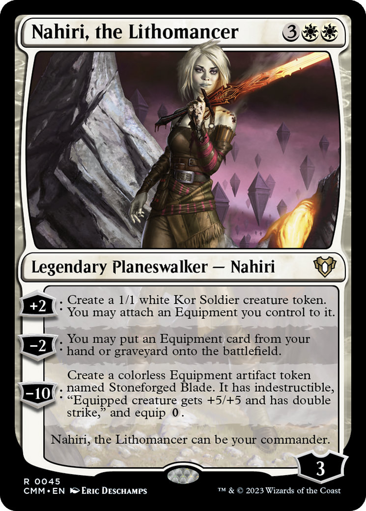 Nahiri, the Lithomancer [Commander Masters]-1