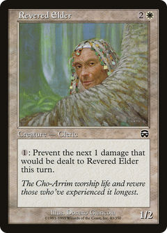 Revered Elder [Mercadian Masques]-1