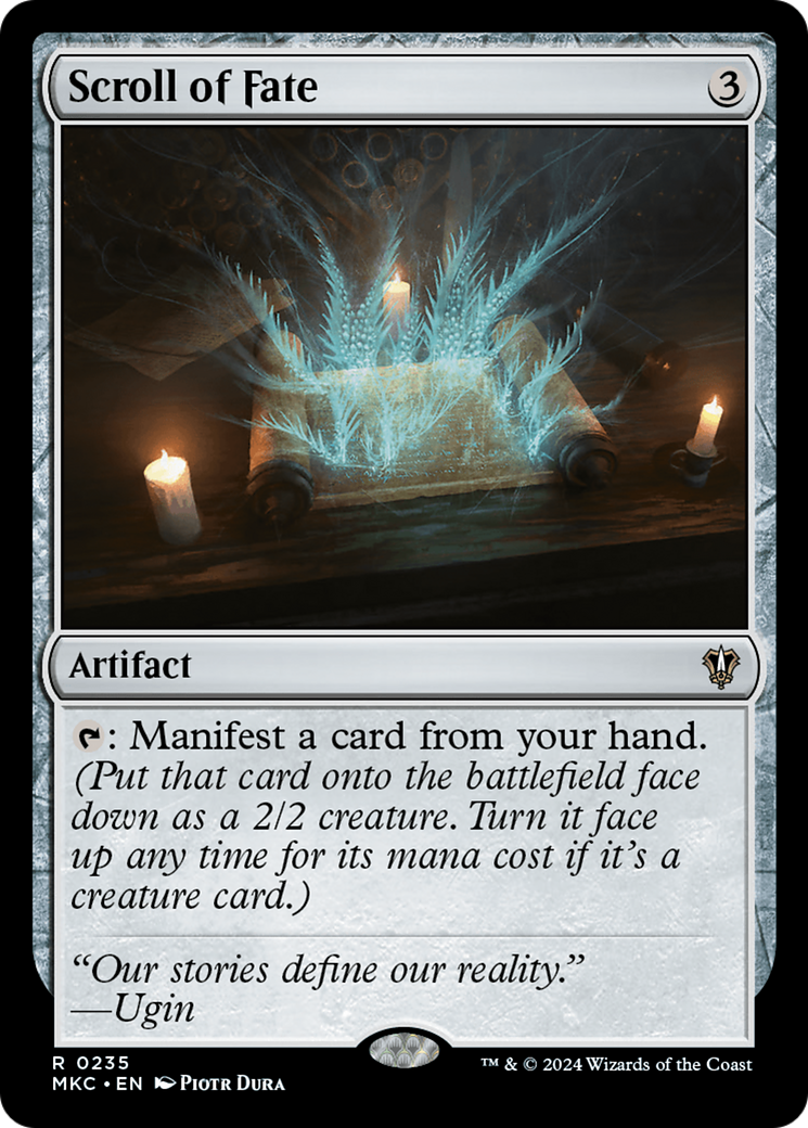 Scroll of Fate [Murders at Karlov Manor Commander]-1