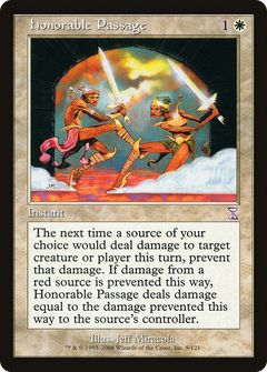 Honorable Passage [Time Spiral Timeshifted]-1