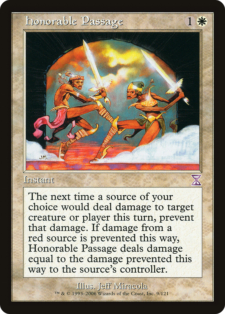 Honorable Passage [Time Spiral Timeshifted]-1