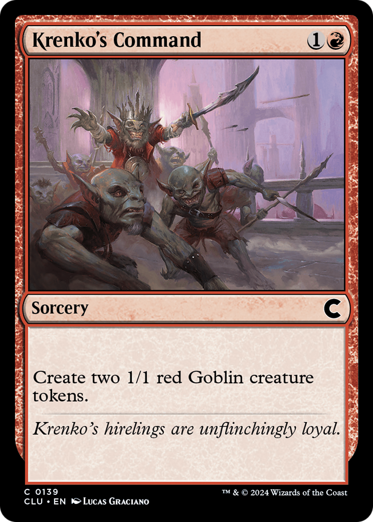Krenko's Command [Ravnica: Clue Edition]-1