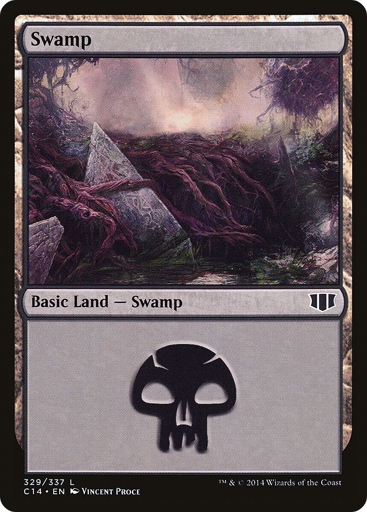 Swamp (329) [Commander 2014]-1