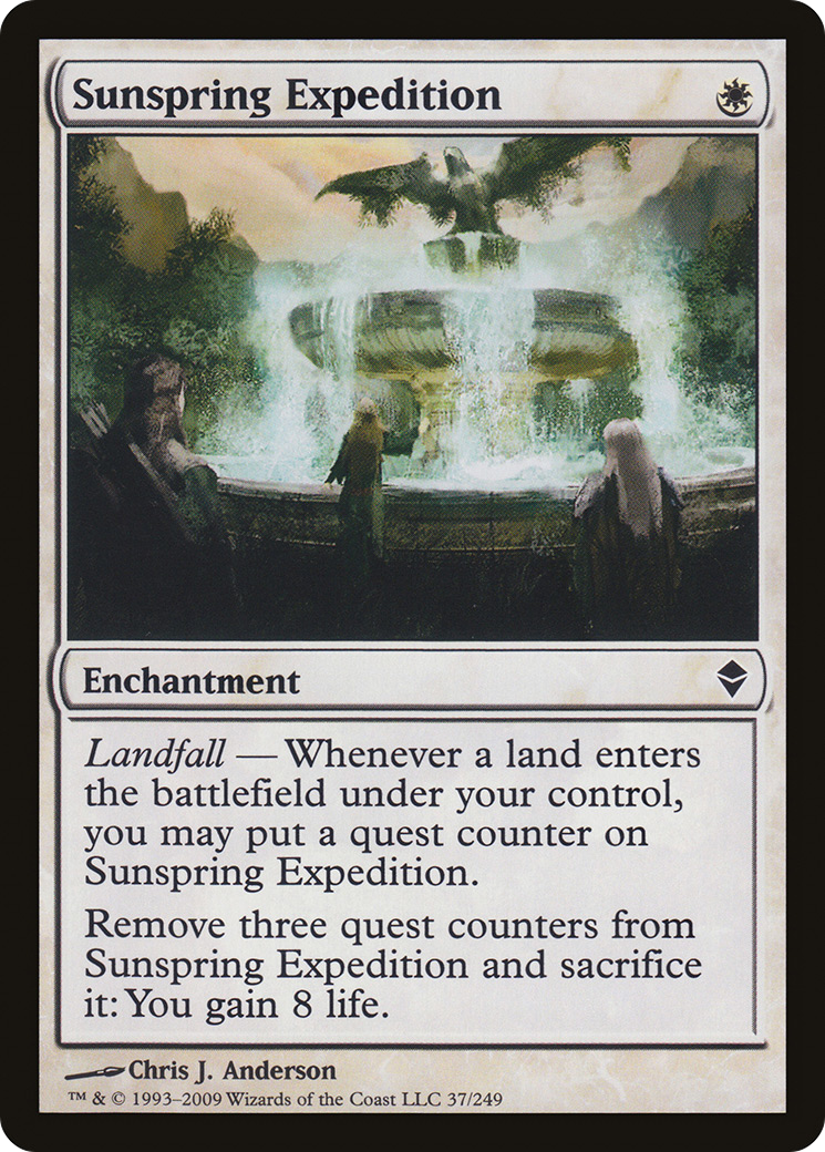 Sunspring Expedition [Zendikar]-1