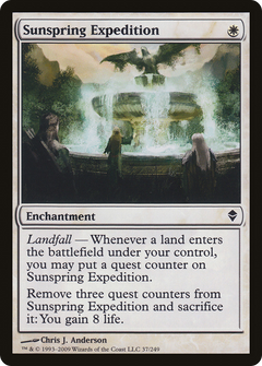 Sunspring Expedition [Zendikar]-1