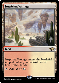 Inspiring Vantage (Promo Pack) [Outlaws of Thunder Junction Promos]-1