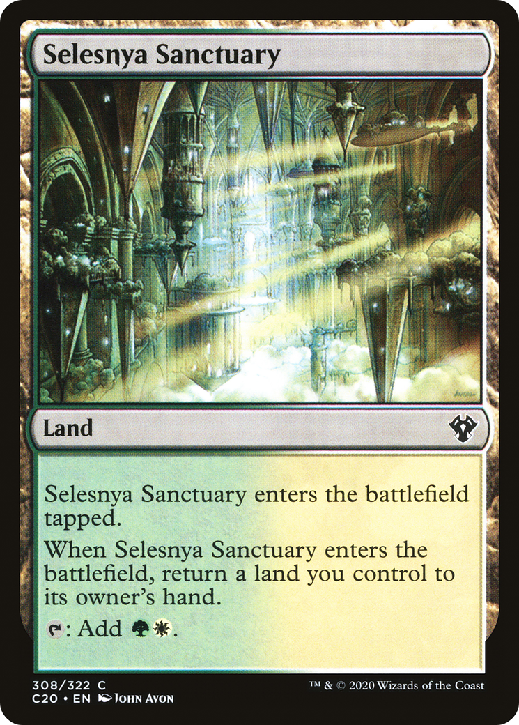 Selesnya Sanctuary [Commander 2020]-1