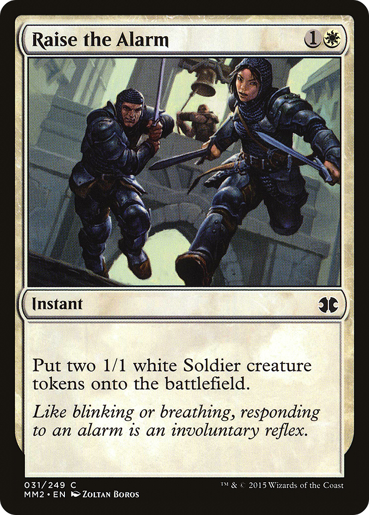 Raise the Alarm [Modern Masters 2015]-1