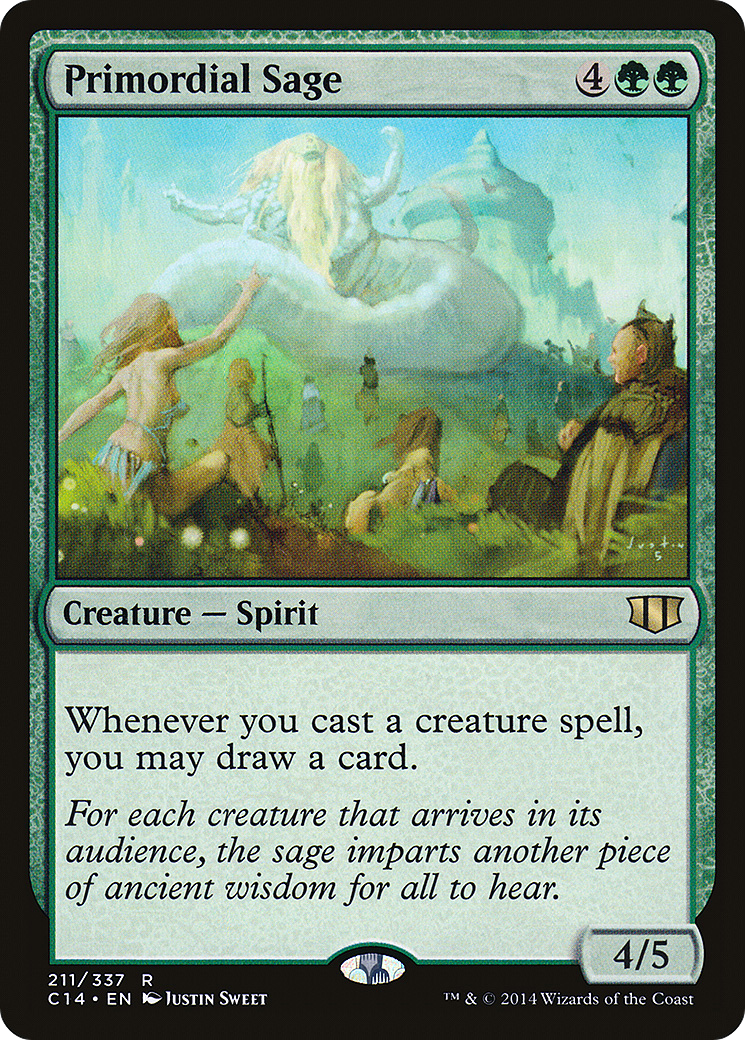 Primordial Sage [Commander 2014]-1
