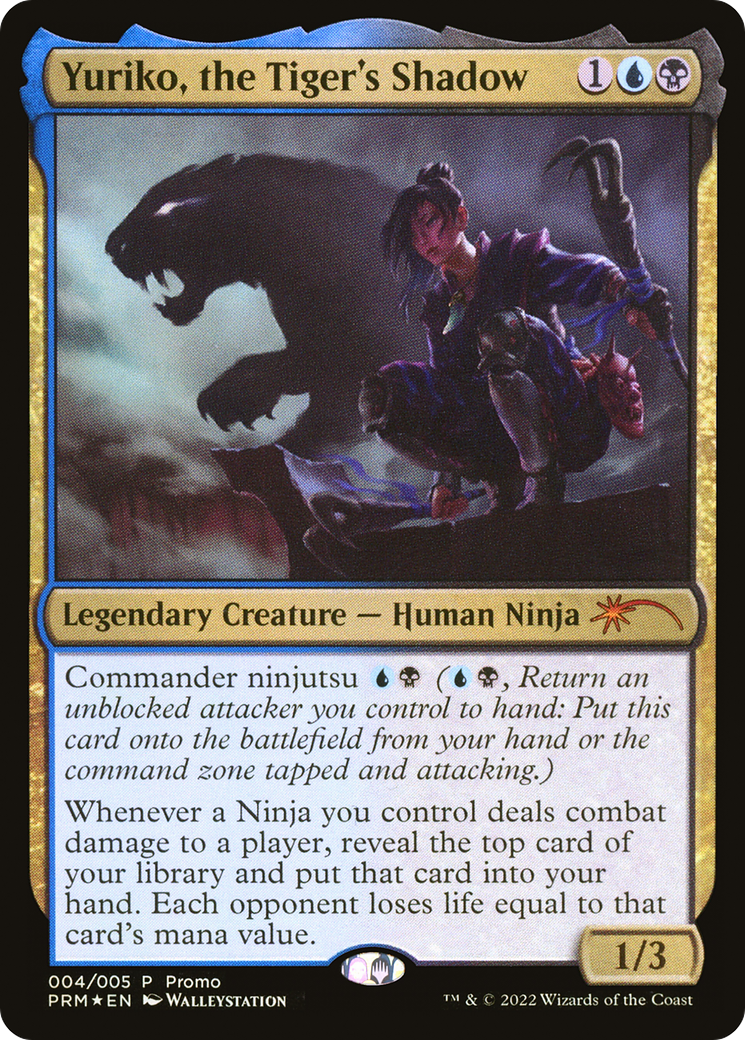 Yuriko, the Tiger's Shadow (UMP-004) - Year of the Tiger 2022 Foil-1