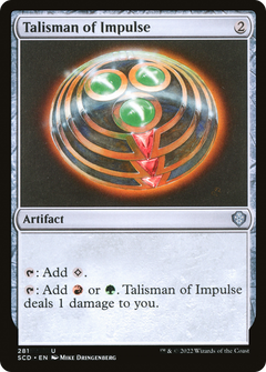 Talisman of Impulse [Starter Commander Decks]-1