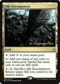 Ally Encampment [Battle for Zendikar Prerelease Promos]-1