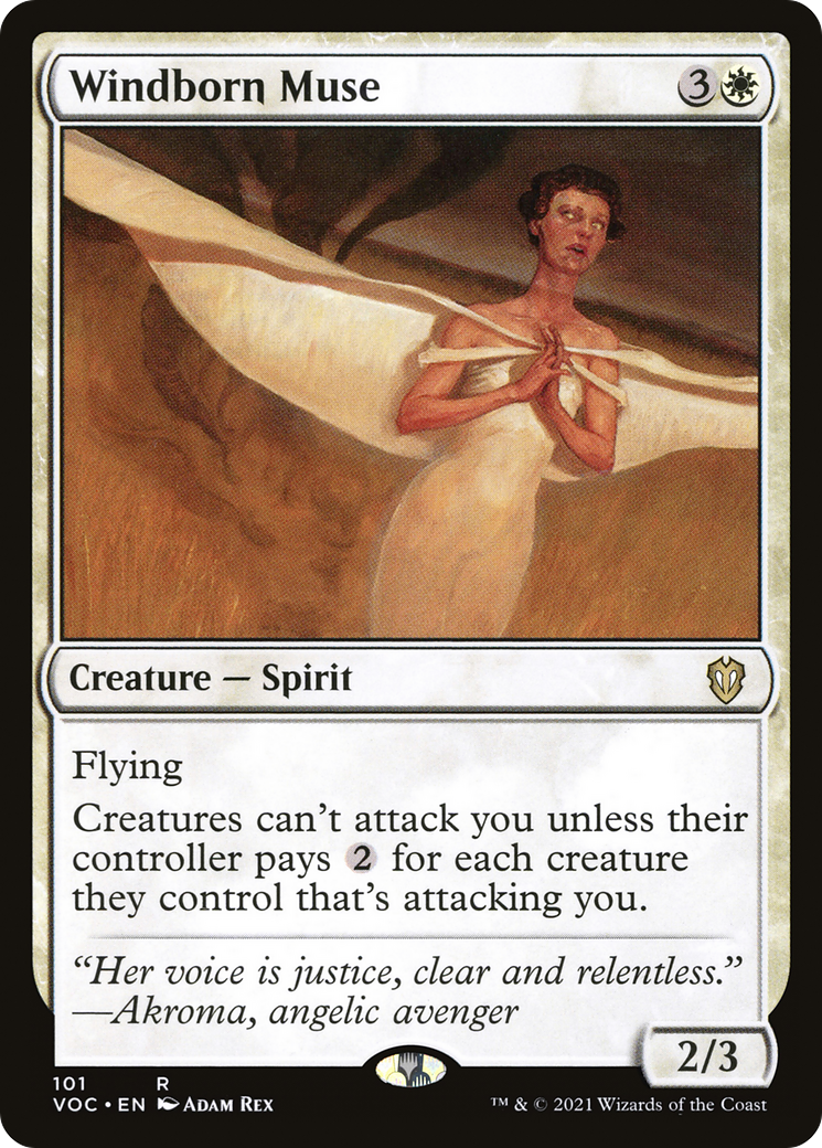 Windborn Muse (VOC-101) - Crimson Vow Commander-1