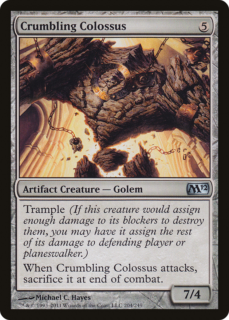 Crumbling Colossus [Magic 2012]-1
