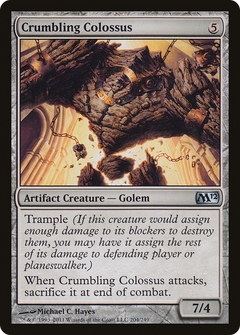 Crumbling Colossus [Magic 2012]-1