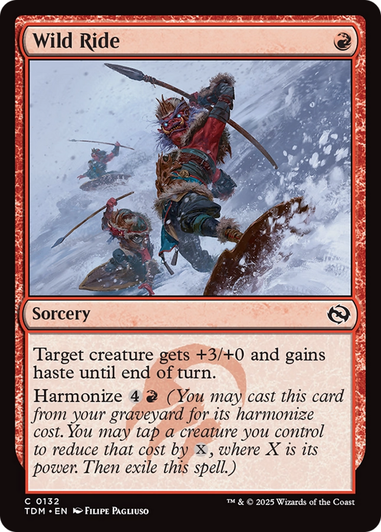 Wild Ride [Tarkir: Dragonstorm]-1