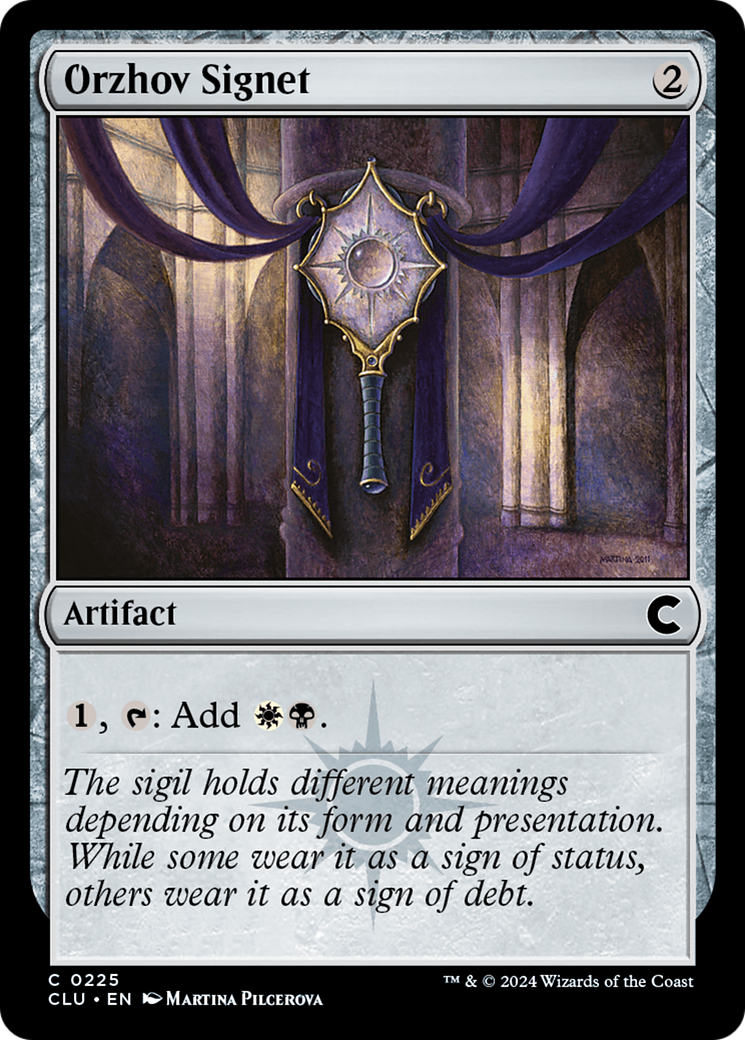 Orzhov Signet [Ravnica: Clue Edition]-1