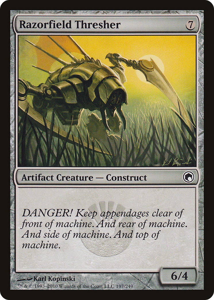 Razorfield Thresher [Scars of Mirrodin]-1