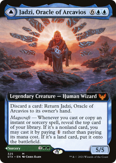 Jadzi, Oracle of Arcavios // Journey to the Oracle (Extended Art) [Strixhaven: School of Mages]-3