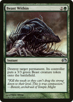 Beast Within [Planechase 2012]-1