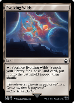 Evolving Wilds (Surge Foil) [Doctor Who]-1