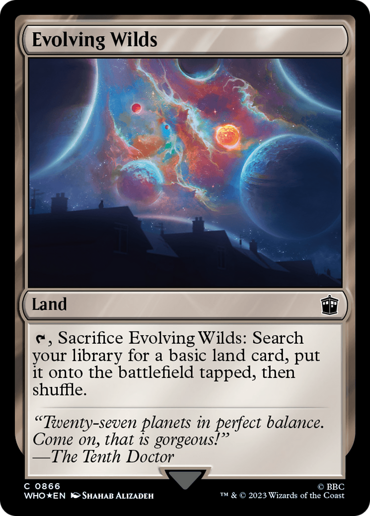 Evolving Wilds (Surge Foil) [Doctor Who]-1