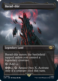 Barad-dur (Borderless Alternate Art) (340) [The Lord of the Rings: Tales of Middle-Earth]-1