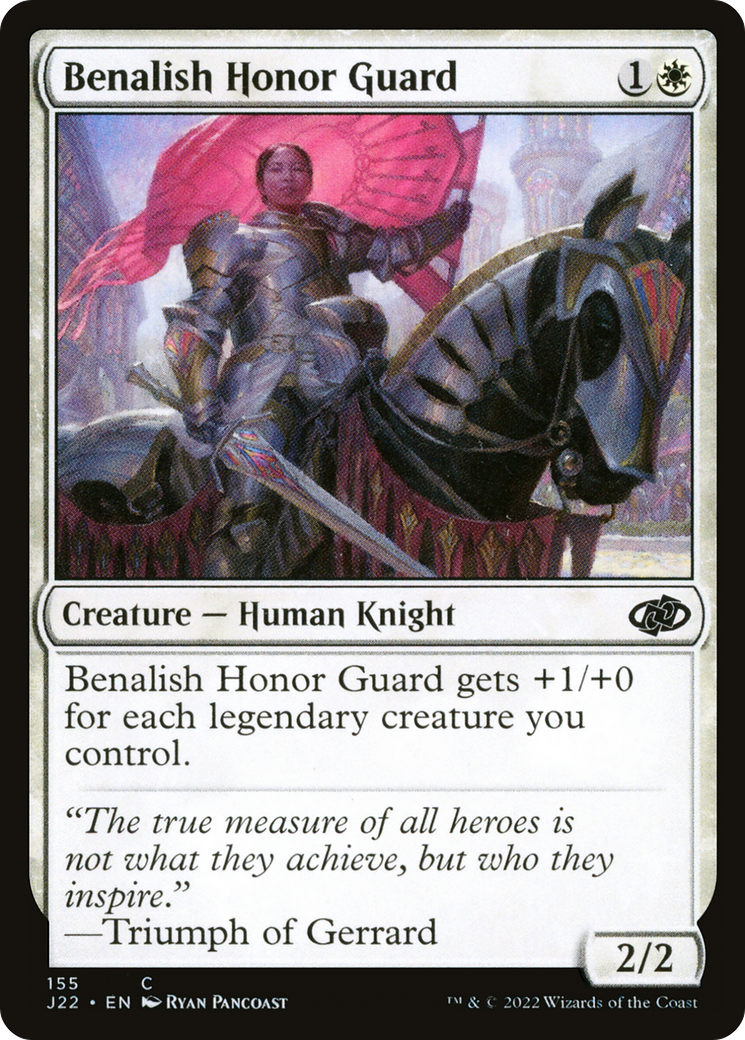 Benalish Honor Guard [Jumpstart 2022]-1