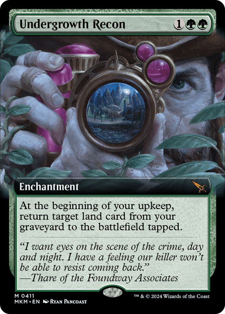 Undergrowth Recon (Extended Art) (MKM-411) - Murders at Karlov Manor: (Extended Art)-1