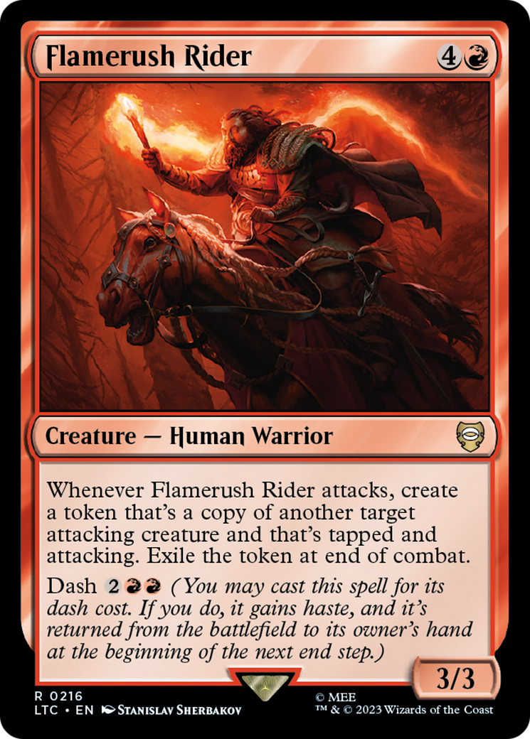 Flamerush Rider [The Lord of the Rings: Tales of Middle-Earth Commander]-1