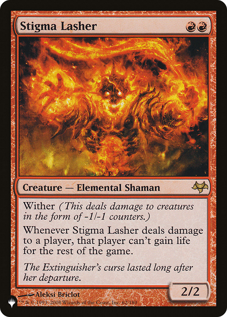 Stigma Lasher (PLST-EVE-62) - The List Foil-1