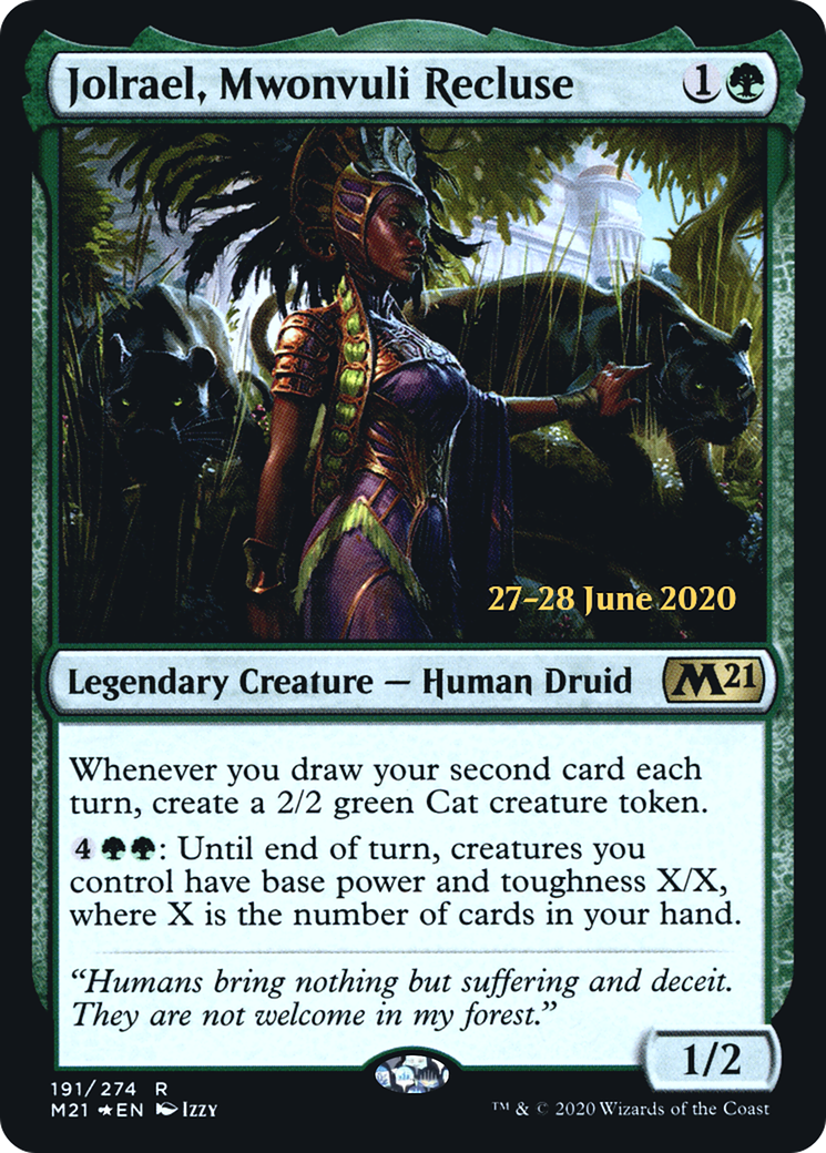 Jolrael, Mwonvuli Recluse [Core Set 2021 Prerelease Promos]-1