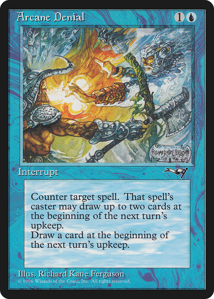Arcane Denial (Holding Axe) [Alliances]-1