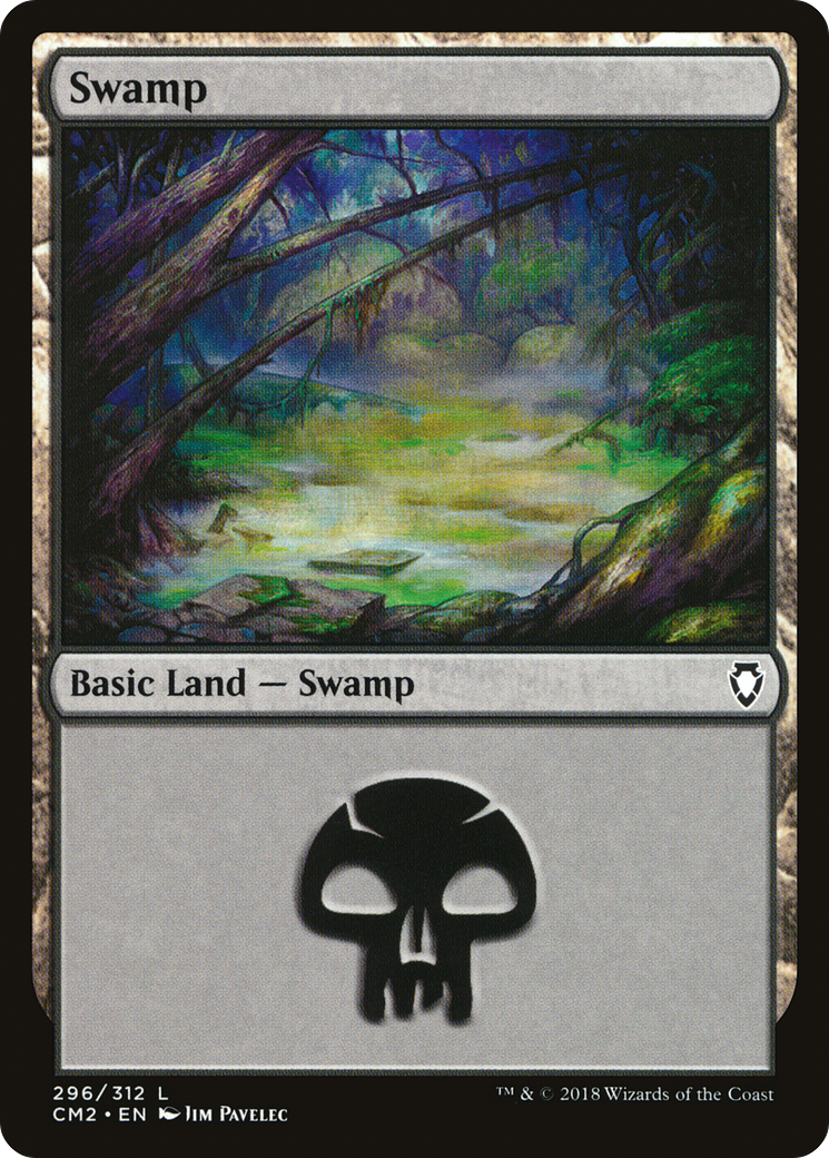 Swamp (296) [Commander Anthology Volume II]-1