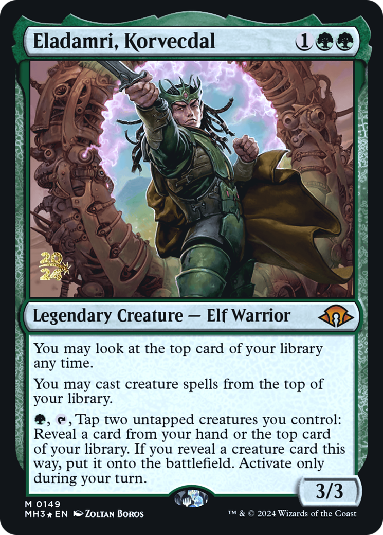 Eladamri, Korvecdal [Modern Horizons 3 Prerelease Promos]-1