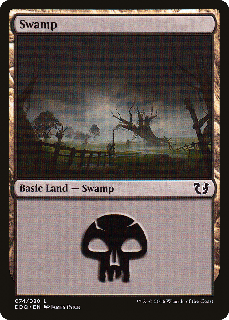 Swamp (74) [Duel Decks: Blessed vs. Cursed]-1