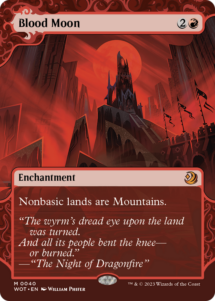 Blood Moon [Wilds of Eldraine: Enchanting Tales]-1