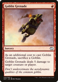 Goblin Grenade [Duel Decks: Merfolk vs. Goblins]-1