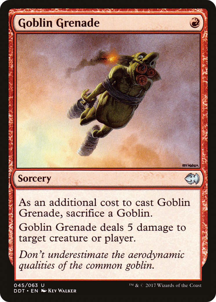 Goblin Grenade [Duel Decks: Merfolk vs. Goblins]-1