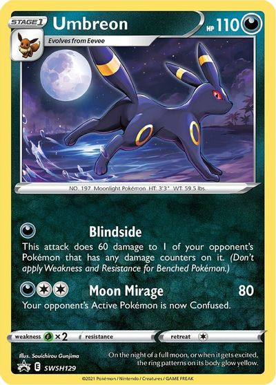 Umbreon (SWSH129) [Sword & Shield: Black Star Promos]-1