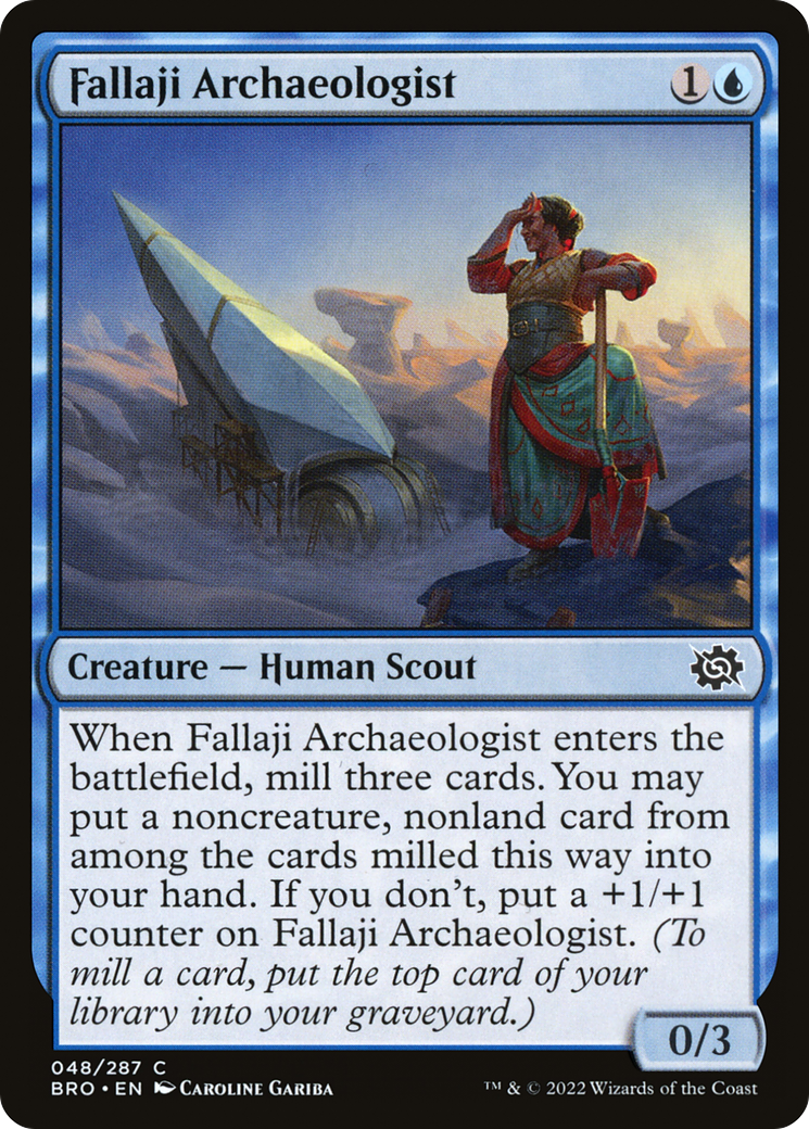 Fallaji Archaeologist [The Brothers' War]-1