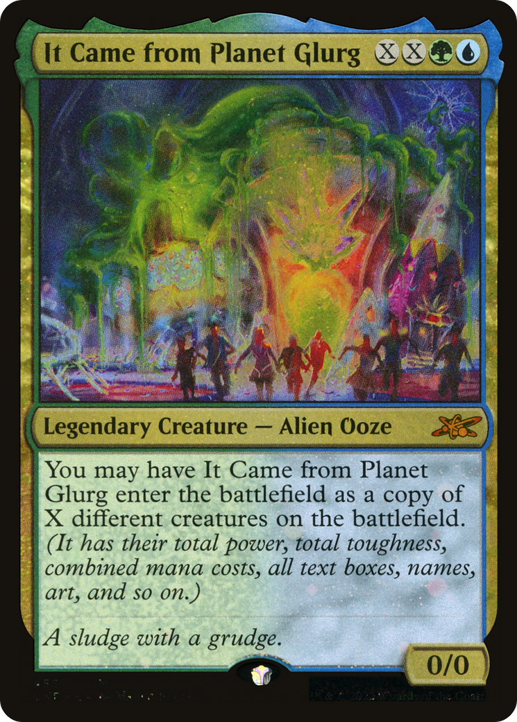 It Came from Planet Glurg (Galaxy Foil) [Unfinity]-1