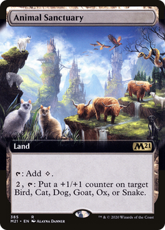 Animal Sanctuary (Extended Art) [Core Set 2021]-1