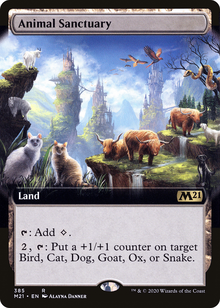 Animal Sanctuary (Extended Art) [Core Set 2021]-1
