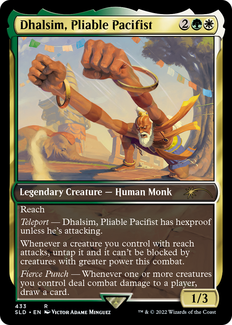 Dhalsim, Pliable Pacifist [Secret Lair Drop Series]-1