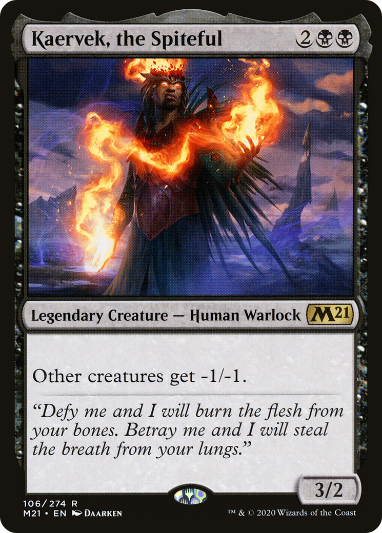 Kaervek, the Spiteful [Core Set 2021]-1