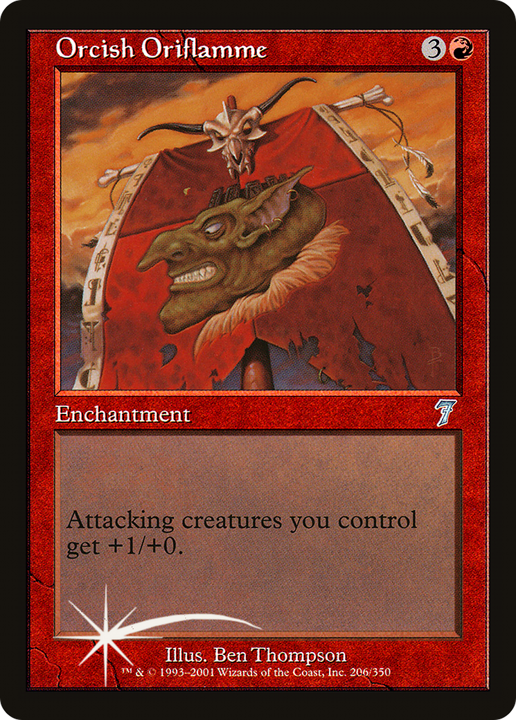 Orcish Oriflamme [Seventh Edition]-1