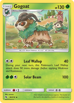 Gogoat (36/214) [Sun & Moon: Lost Thunder]-1