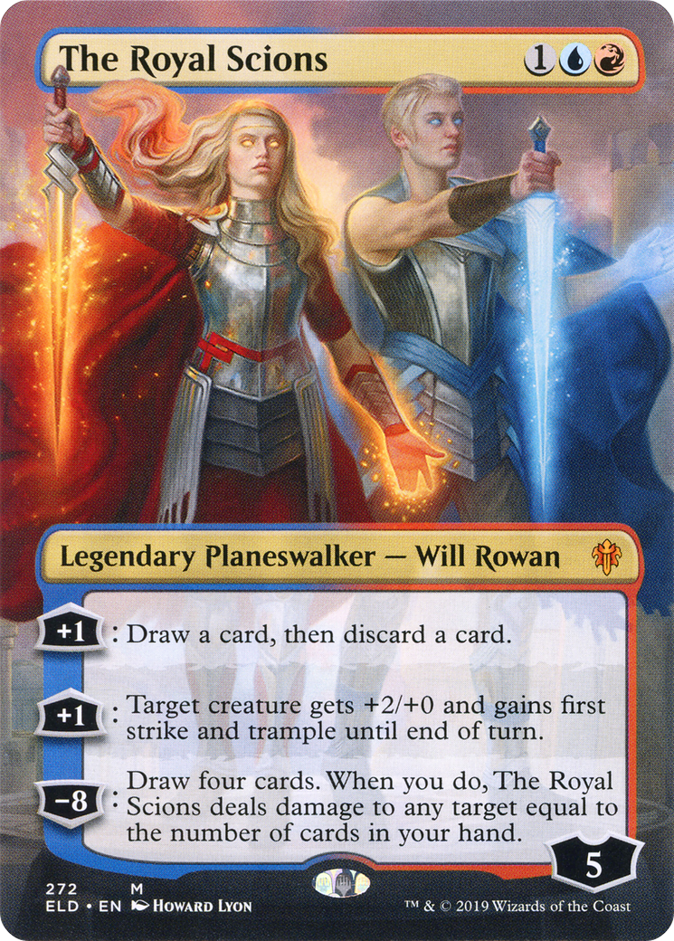 The Royal Scions (Borderless) [Throne of Eldraine]-1
