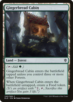Gingerbread Cabin [Throne of Eldraine]-1